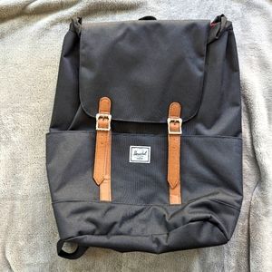 NWT Herschel Backpack, Retreat Small Black